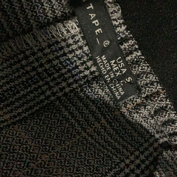 NWT Tartan Black Tape Pants by Dex - Picture 14 of 15